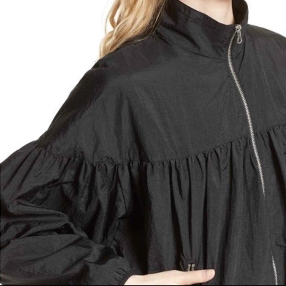 Free People Balloon Bomber Jacket women black Size XS - Picture 4 of 15